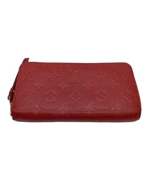 LOUIS VUITTON（ルイ ヴィトン）LOUIS VUITTON (ルイ ヴィトン) ジッピー ウォレット レッドの古着・服飾アイテム