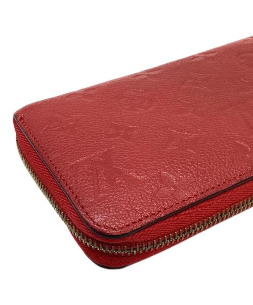 LOUIS VUITTON（ルイ ヴィトン）LOUIS VUITTON (ルイ ヴィトン) ジッピー ウォレット レッドの古着・服飾アイテム