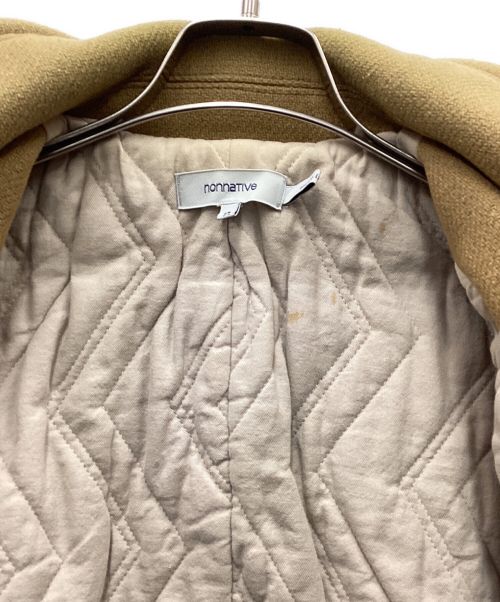 nonnative（ノンネイティブ）nonnative (ノンネイティブ) Pコート カーキ サイズ:2号の古着・服飾アイテム