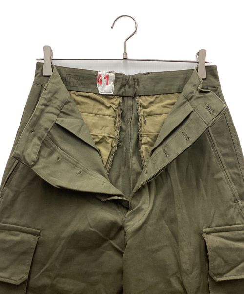 フランス軍（フランスグン）フランス軍 (フランスグン) M-47 オリーブ サイズ:81cm（W32）の古着・服飾アイテム