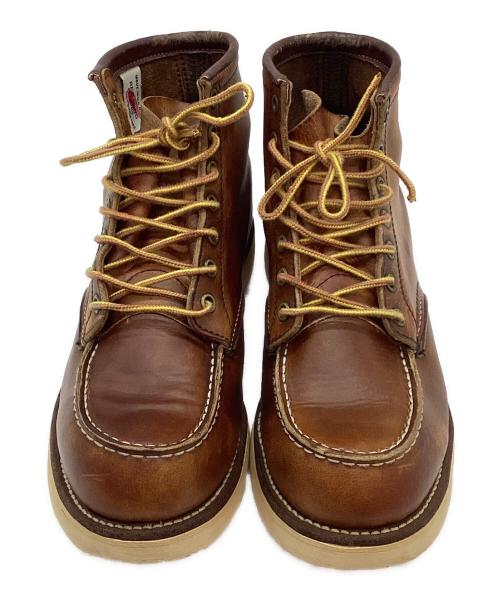 RED WING（レッドウィング）RED WING (レッドウィング) ワークブーツ ブラウン サイズ:81/2の古着・服飾アイテム