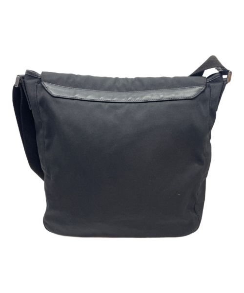 GUCCI（グッチ）GUCCI (グッチ) メッセンジャーバッグ ブラックの古着・服飾アイテム