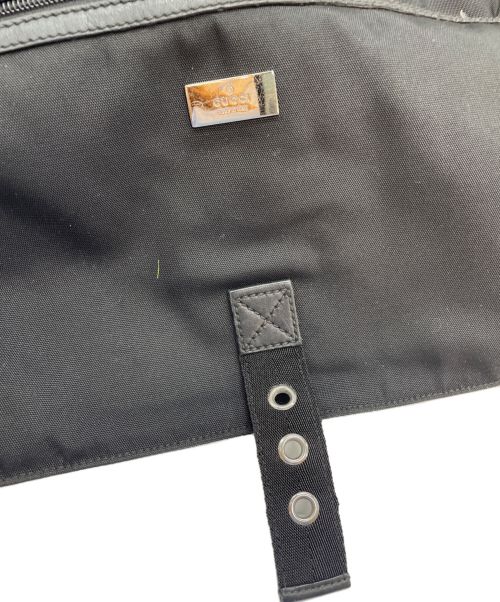 GUCCI（グッチ）GUCCI (グッチ) メッセンジャーバッグ ブラックの古着・服飾アイテム