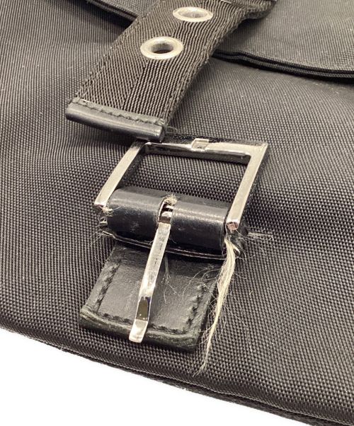 GUCCI（グッチ）GUCCI (グッチ) メッセンジャーバッグ ブラックの古着・服飾アイテム