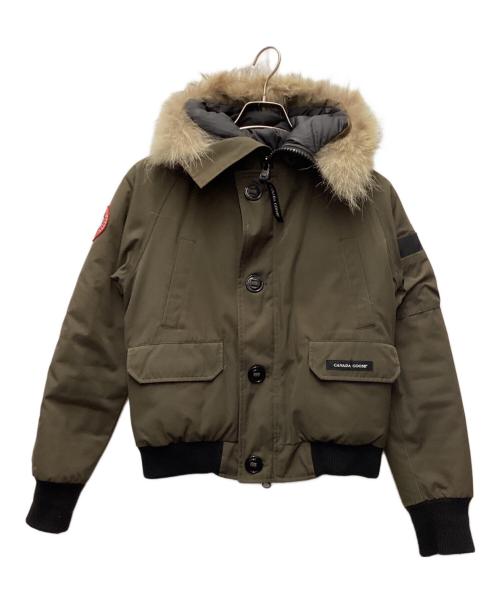 CANADA GOOSE（カナダグース）CANADA GOOSE (カナダグース) ダウンジャケット グリーン サイズ:Sの古着・服飾アイテム