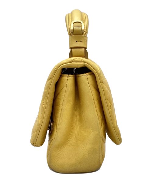 TOD'S（トッズ）TOD'S (トッズ) ハンドバッグ イエローの古着・服飾アイテム