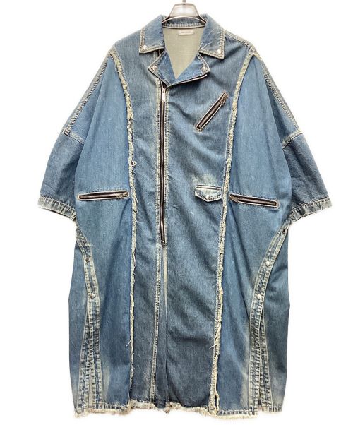 CHRISTIAN DADA（クリスチャンダダ）CHRISTIAN DADA (クリスチャンダダ) デニムロングコート インディゴ サイズ:Freeの古着・服飾アイテム