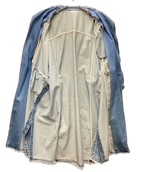 CHRISTIAN DADA（クリスチャンダダ）CHRISTIAN DADA (クリスチャンダダ) デニムロングコート インディゴ サイズ:Freeの古着・服飾アイテム