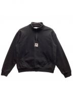 WIND AND SEAウィンダンシー）の古着「HALF-ZIP SWEATSHIRT」｜ブラック