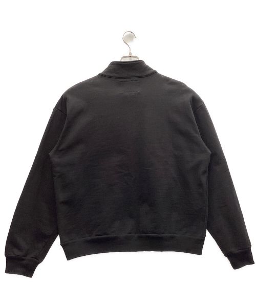 WIND AND SEA（ウィンダンシー）WIND AND SEA (ウィンド アンド シー) HALF-ZIP SWEATSHIRT ブラック サイズ:Lの古着・服飾アイテム