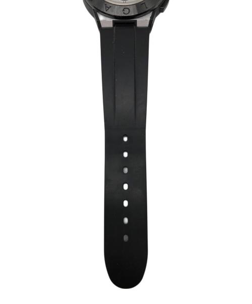 BVLGARI（ブルガリ）BVLGARI (ブルガリ) ディアゴノ マグネシウム DG42SMCCH シルバー×ブラックの古着・服飾アイテム