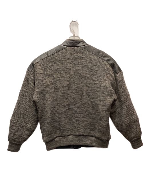 GIVENCHY（ジバンシィ）GIVENCHY (ジバンシィ) 切替ジャケット ブラック×グレー サイズ:3の古着・服飾アイテム