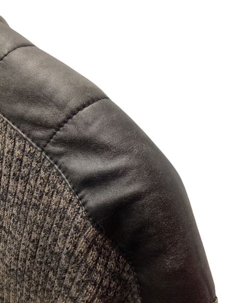 GIVENCHY（ジバンシィ）GIVENCHY (ジバンシィ) 切替ジャケット ブラック×グレー サイズ:3の古着・服飾アイテム