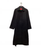 m,i,d,エムアイディー）の古着「比翼コート」｜ブラック