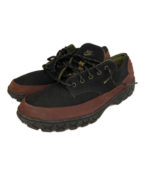 NIKE ACG（ナイキエーシージー）NIKE ACG (ナイキエージーシー) ローカットスニーカー ブラック×ボルドー サイズ:26.5の古着・服飾アイテム