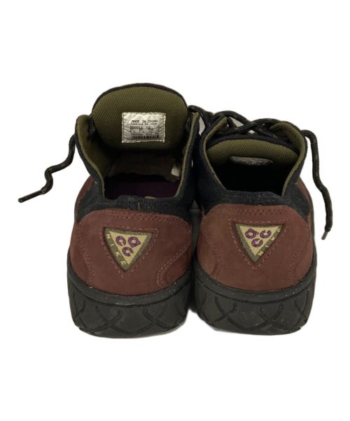 NIKE ACG（ナイキエーシージー）NIKE ACG (ナイキエージーシー) ローカットスニーカー ブラック×ボルドー サイズ:26.5の古着・服飾アイテム