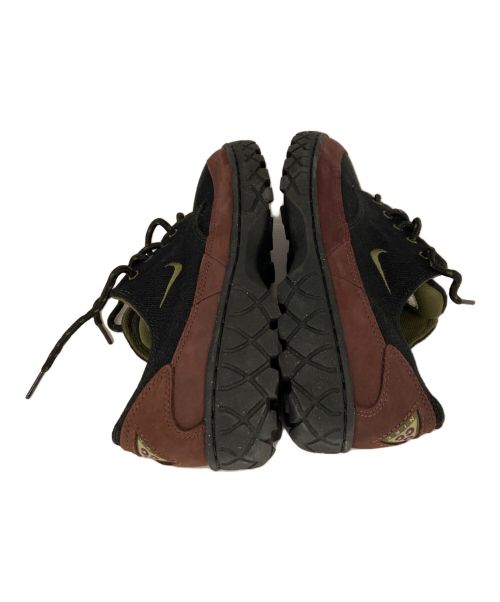 NIKE ACG（ナイキエーシージー）NIKE ACG (ナイキエージーシー) ローカットスニーカー ブラック×ボルドー サイズ:26.5の古着・服飾アイテム