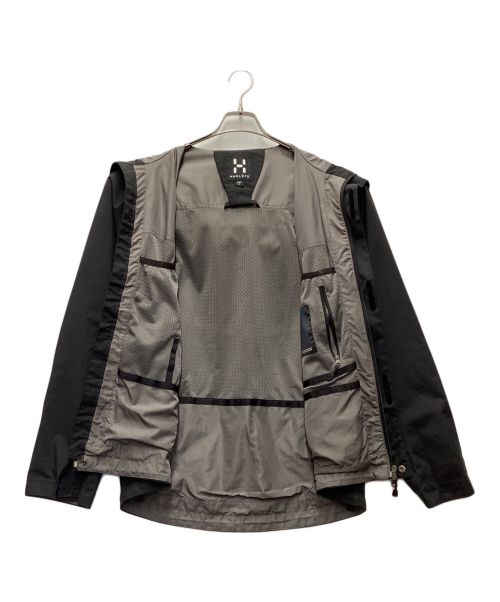 HAGLOFS（ホグロフス）HAGLOFS (ホグロフス) マウンテンパーカー ブラック サイズ:Sの古着・服飾アイテム