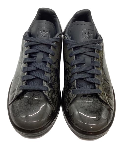 adidas（アディダス）adidas (アディダス) ローカットスニーカー ブラック サイズ:23.5cmの古着・服飾アイテム