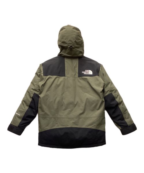 THE NORTH FACE（ザ ノース フェイス）THE NORTH FACE (ザ ノース フェイス) ダウンジャケット オリーブ×ブラック サイズ:XSの古着・服飾アイテム