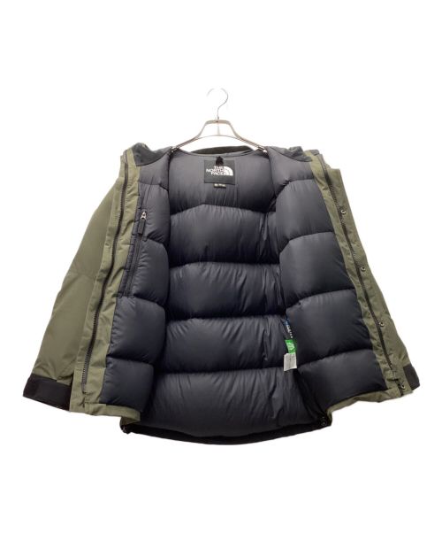 THE NORTH FACE（ザ ノース フェイス）THE NORTH FACE (ザ ノース フェイス) ダウンジャケット オリーブ×ブラック サイズ:XSの古着・服飾アイテム