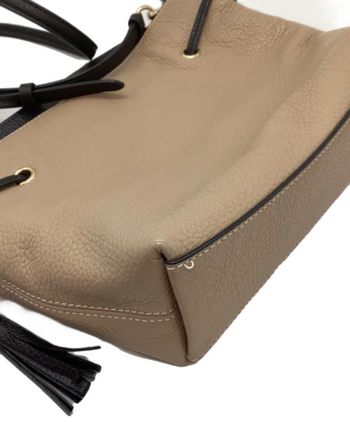 COACH（コーチ）COACH (コーチ) 2WAYバッグ ライトブラウン×ブラックの古着・服飾アイテム