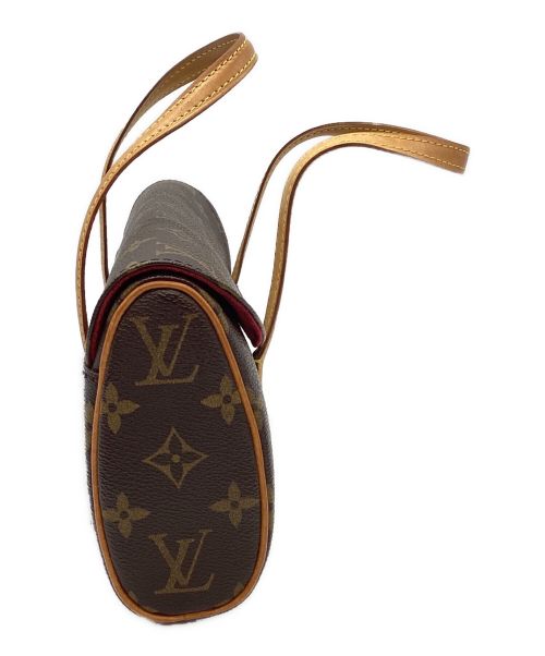 LOUIS VUITTON（ルイ ヴィトン）LOUIS VUITTON (ルイ ヴィトン) ソナチネ ブラウン×レッドの古着・服飾アイテム