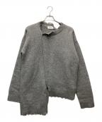 kudosクードス）の古着「変形ニット」｜グレー