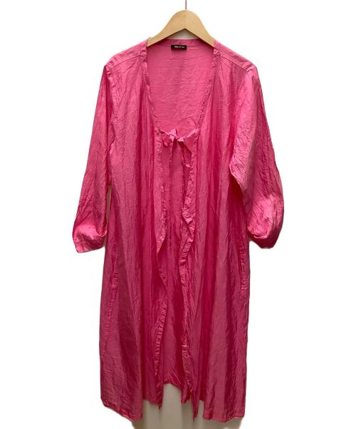 R&D.M.Co-OLDMAN'S TAILOR（オールドマンズテイラー）R&D.M.Co-OLDMAN'S TAILOR (オールドマンズテイラー) シルクワンピース ショッキングピンク サイズ:無しの古着・服飾アイテム