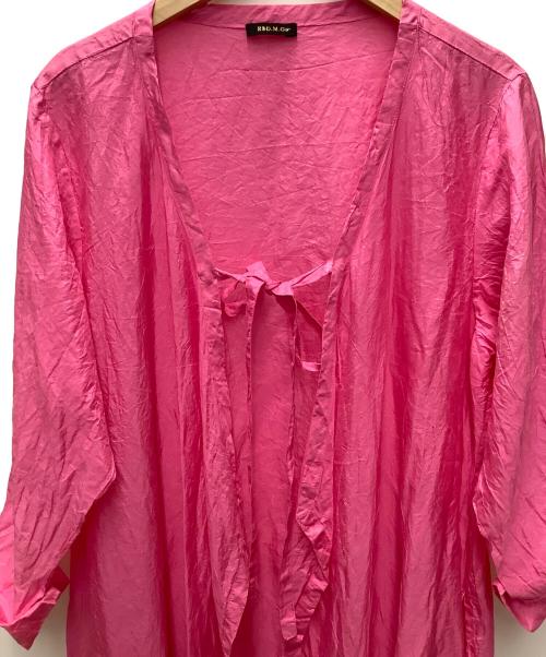 R&D.M.Co-OLDMAN'S TAILOR（オールドマンズテイラー）R&D.M.Co-OLDMAN'S TAILOR (オールドマンズテイラー) シルクワンピース ショッキングピンク サイズ:無しの古着・服飾アイテム