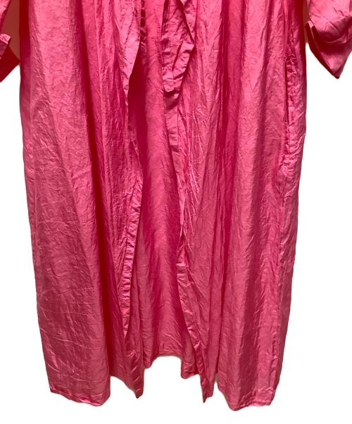R&D.M.Co-OLDMAN'S TAILOR（オールドマンズテイラー）R&D.M.Co-OLDMAN'S TAILOR (オールドマンズテイラー) シルクワンピース ショッキングピンク サイズ:無しの古着・服飾アイテム