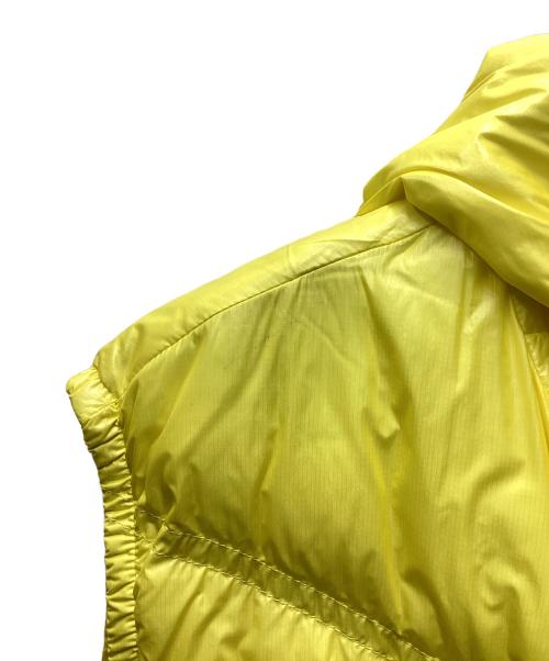 MONCLER GRENOBLE（モンクレール グルノーブル）MONCLER GRENOBLE (モンクレール グルノーブル) ダウンベスト イエロー サイズ:5の古着・服飾アイテム