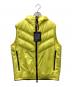 MONCLER GRENOBLE（モンクレール グルノーブル）の古着「ダウンベスト」｜イエロー