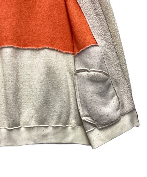 BILLIONAIRE BOYS CLUB（ビリオネアボーイズクラブ）BILLIONAIRE BOYS CLUB (ビリオネアボーイズクラブ) フリースジャケット オレンジ×アイボリー サイズ:XLの古着・服飾アイテム