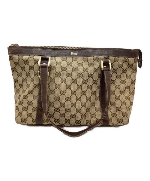 GUCCI（グッチ）GUCCI (グッチ) トートバッグ ベージュの古着・服飾アイテム