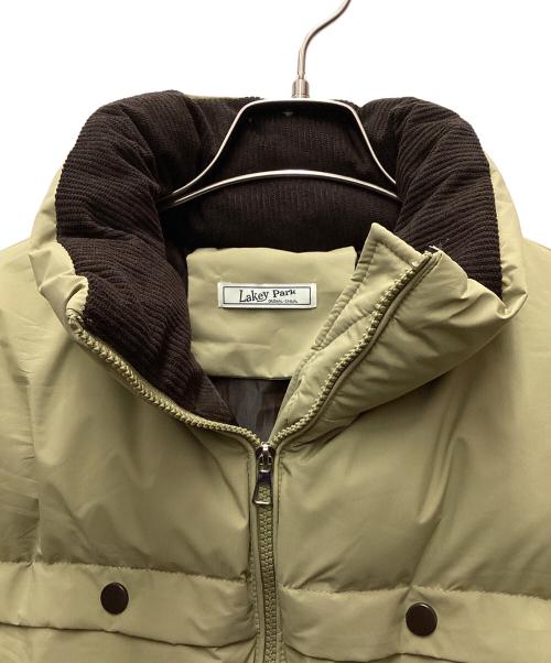 Lakey Park（レイキーパーク）Lakey Park (レイキーパーク) パファーショートブルゾン カーキ サイズ:freeの古着・服飾アイテム