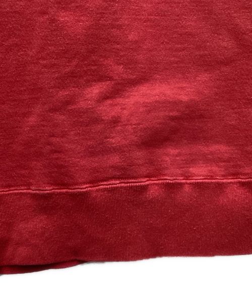 Champion（チャンピオン）Champion (チャンピオン) 刺繍スウェット レッド サイズ:XLの古着・服飾アイテム