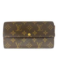 中古・古着通販】LOUIS VUITTON (ルイ ヴィトン) 長財布 ブラック