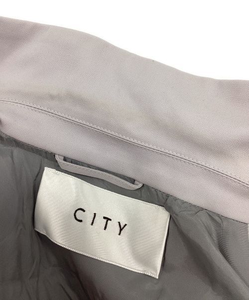 CITY（シティ）CITY (シティ) ブルゾン ラベンダー サイズ:SIZE 3SIZE 3の古着・服飾アイテム