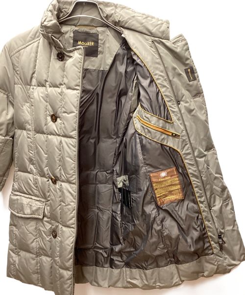 MOORER（ムーレー）MOORER (ムーレー) ダウンコート カーキ サイズ:46の古着・服飾アイテム