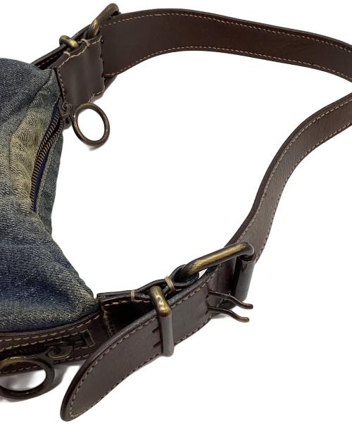 FENDI（フェンディ）FENDI (フェンディ) ワンショルダーバッグ インディゴの古着・服飾アイテム