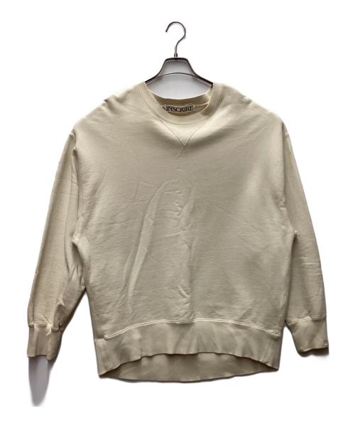 INSCRIRE（アンスクリア）INSCRIRE (アンスクリア) スウェット ベージュ サイズ:不明の古着・服飾アイテム
