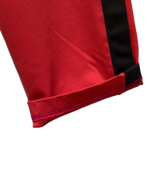 BALENCIAGA（バレンシアガ）BALENCIAGA (バレンシアガ) トラックパンツ レッド×ブラック サイズ:34の古着・服飾アイテム