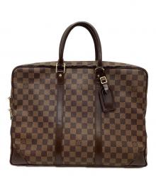 LOUIS VUITTON（ルイ ヴィトン）の古着「ポルト・ドキュマン ヴォワヤージュ」｜ブラウン