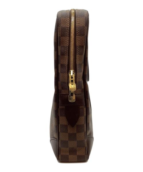 LOUIS VUITTON（ルイ ヴィトン）LOUIS VUITTON (ルイ ヴィトン) ポルト・ドキュマン ヴォワヤージュ ブラウンの古着・服飾アイテム