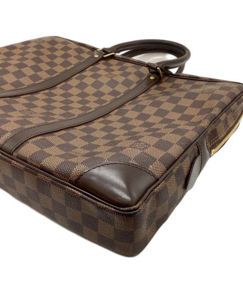 LOUIS VUITTON（ルイ ヴィトン）LOUIS VUITTON (ルイ ヴィトン) ポルト・ドキュマン ヴォワヤージュ ブラウンの古着・服飾アイテム