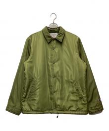 Champion×SUPREME（チャンピオン×シュプリーム）の古着「コーチジャケット」｜カーキ