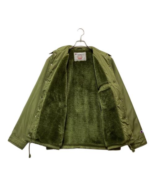 Champion（チャンピオン）Champion (チャンピオン) Supreme (シュプリーム) コーチジャケット カーキ サイズ:Mの古着・服飾アイテム