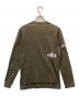 MONCLER (モンクレール) 長袖カットソー オリーブ×ブラック サイズ:XS：13000円