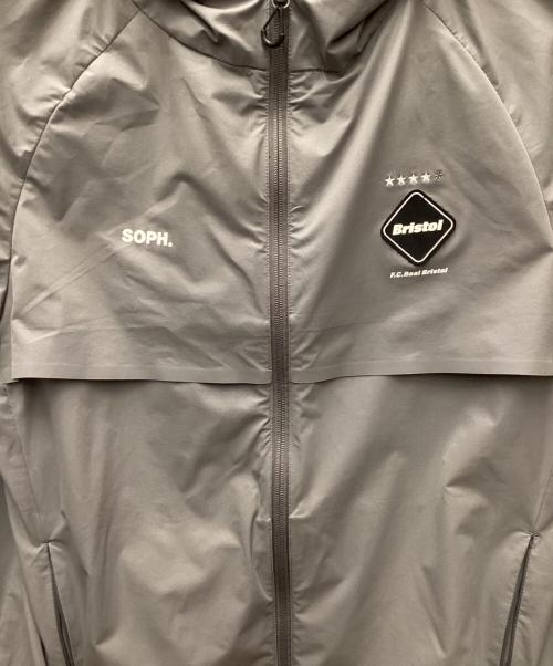 F.C. REAL BRISTOL（エフシーレアルブリストル）F.C. REAL BRISTOL (エフシーレアルブリストル) ナイロンパーカー グレー サイズ:Lの古着・服飾アイテム